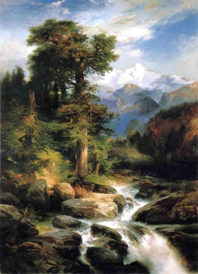 public domain landscape artwork
